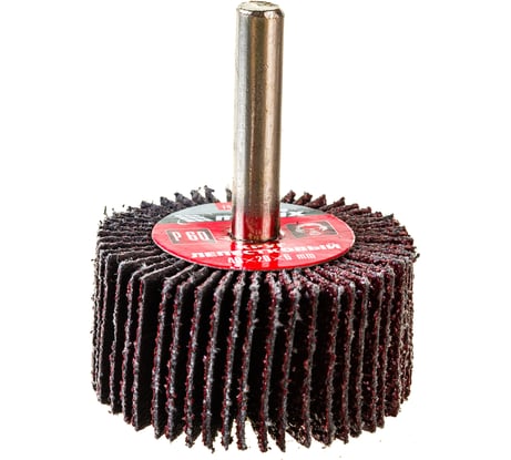 Круг лепестковый (40x20x6 мм; P 60) для дрели MATRIX 74166