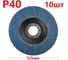 Лепестковый шлифовальный круг 125 мм, P40, 10 шт Vitatools FD-PZm-15000-125-P40-10 1