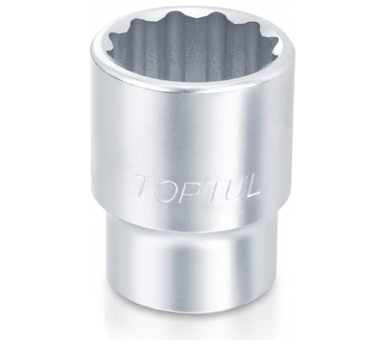 Головка торцевая 12-гранная 22 мм, 1/2"DR TOPTUL BAEB1622