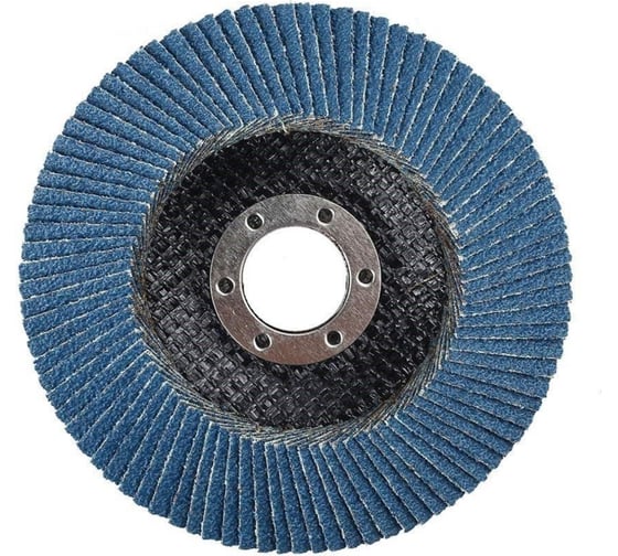 Лепестковый шлифовальный круг 125 мм, P120, 10 шт Vitatools FD-PZm-15000-125-P120-10