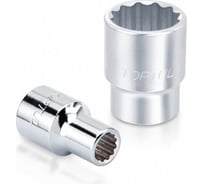 Головка торцевая 12-гранная 11 мм, 1/2"DR TOPTUL BAEB1611