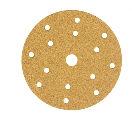 Шлифовальный круг на липучке 150 мм, Р60, 10 шт TOTFLEX 4631164109092