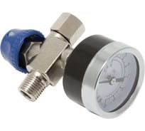 Регулятор давления воздуха с индикатором (1/4Fx1/4M; 0-10 bar) ROCKFORCE RF-70814