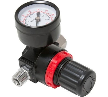 Регулятор давления воздуха с индикатором (1/4Fx1/4M; 0-12 bar) ROCKFORCE RF-2381