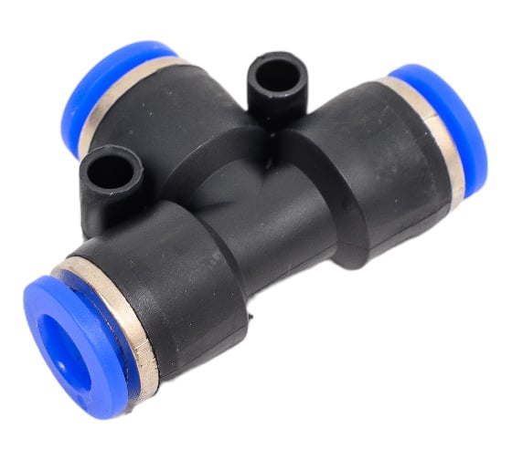 Фитинг T-образный 6 мм для пластиковых трубок ROCKFORCE RF-SPE06(2170)