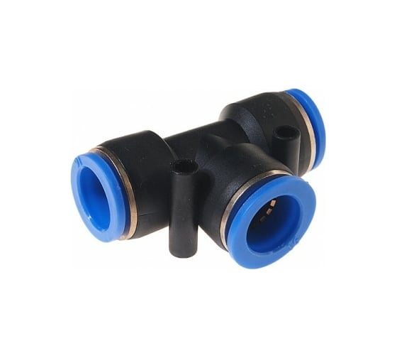 Фитинг T-образный 16 мм для пластиковых трубок ROCKFORCE RF-SPE16(2218) 1