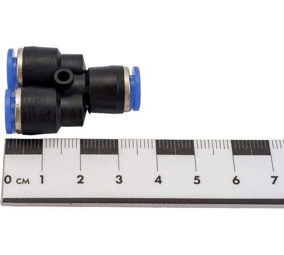 Фитинг Y-образный 6 мм для пластиковых трубок ROCKFORCE RF-SPY06(2379)
