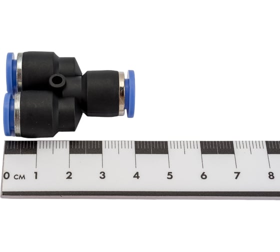 Фитинг Y-образный 8 мм для пластиковых трубок Rockforce RF-SPY08(2382)