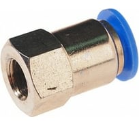 Фитинг для пластиковых трубок (10 мм; 1/8F) ROCKFORCE RF-SPCF10-01(2133)