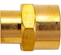 Соединитель резьбовой внутренняя резьба 1/4х1/8 ROCKFORCE RF-FF04/02(1810)