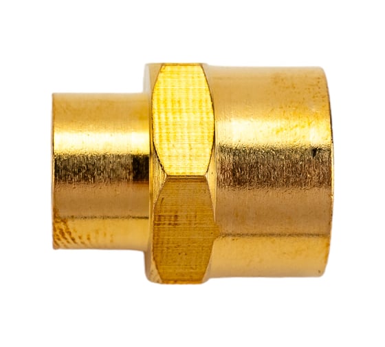 Соединитель резьбовой внутренняя резьба 1/4х1/8 ROCKFORCE RF-FF04/02(1810) 1