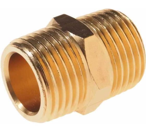 Соединитель резьбовой наружная резьба 1/2х1/2 ROCKFORCE RF-MM08/08(1924)