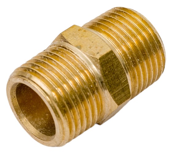 Соединитель резьбовой наружная резьба 3/8х3/8 ROCKFORCE RF-MM06/06(1917)