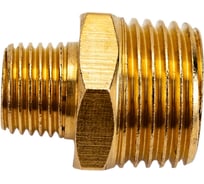 Соединитель резьбовой наружная резьба 1/2х1/4 ROCKFORCE RF-MM08/04(1920)