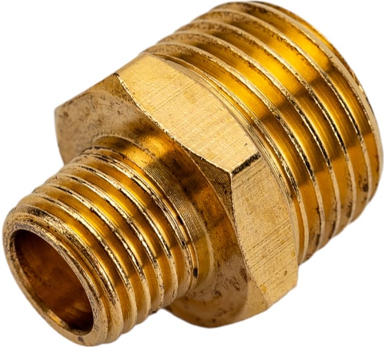 Соединитель резьбовой наружная резьба 1/2х1/4 ROCKFORCE RF-MM08/04(1920)