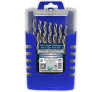 Набор сверл по металлу HSS-G Super (19 шт; 1-10 мм) Heller TD29380