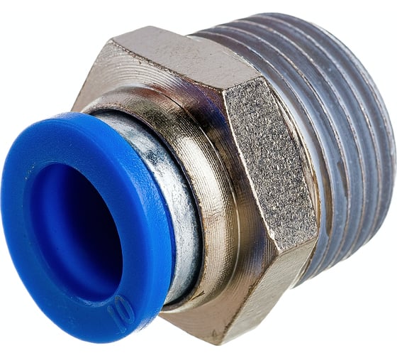 Фитинг для пластиковых трубок (10 мм; 1/2М) ROCKFORCE RF-SPC10-04(2107)