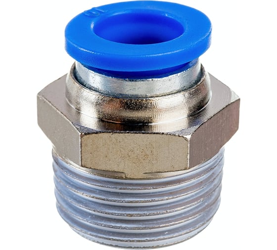 Фитинг для пластиковых трубок (10 мм; 1/2М) ROCKFORCE RF-SPC10-04(2107)