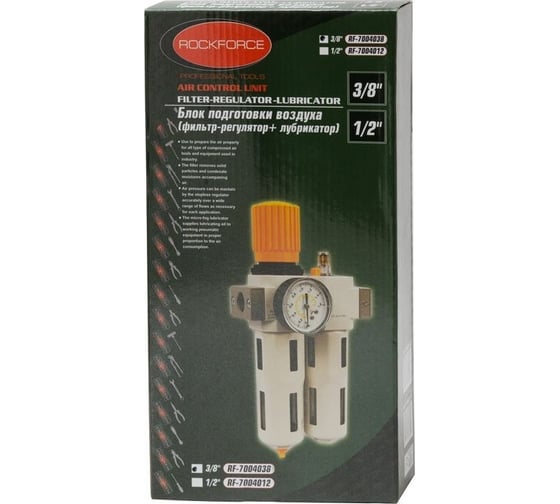Блок подготовки воздуха Profi ROCKFORCE RF-7004038(18869)