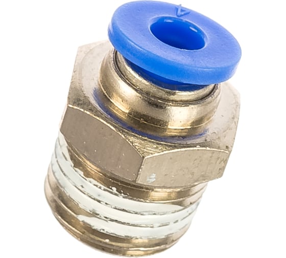 Фитинг для пластиковых трубок (4 мм; 1/4М) ROCKFORCE RF-SPC04-02(2084)