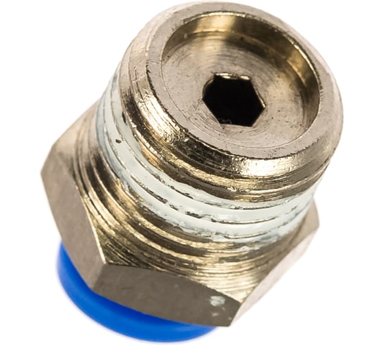 Фитинг для пластиковых трубок (4 мм; 1/4М) ROCKFORCE RF-SPC04-02(2084)