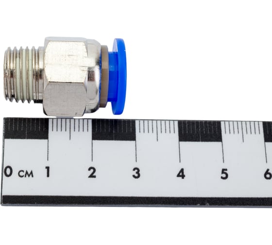 Фитинг для пластиковых трубок (10 мм; 1/4М) ROCKFORCE RF-SPC10-02(2105)