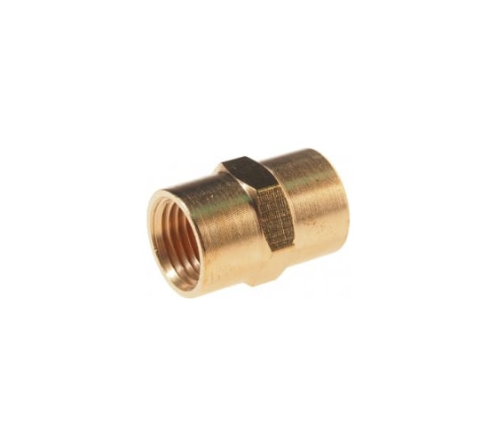 Соединитель резьбовой внутренняя резьба 1/4х1/4 ROCKFORCE RF-FF04/04(1820)
