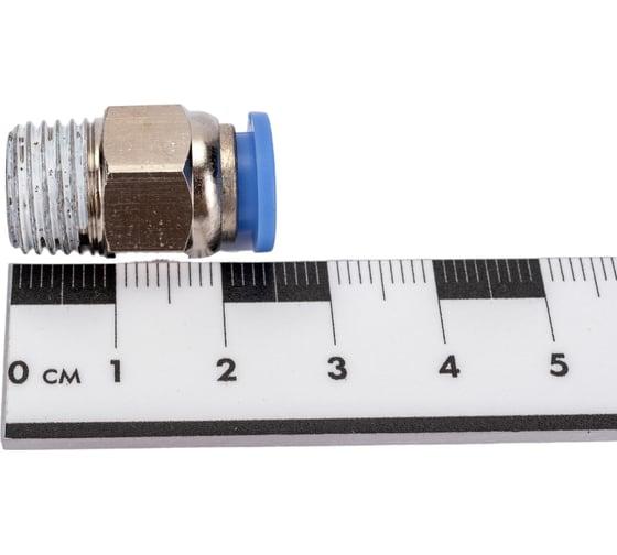 Фитинг для пластиковых трубок (8 мм; 1/4М) ROCKFORCE RF-SPC08-02(2098)