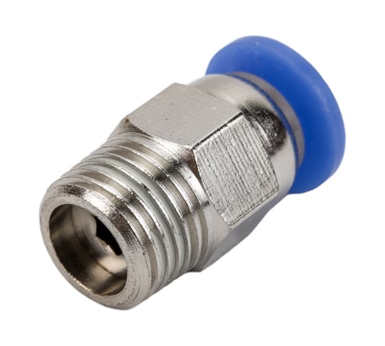Фитинг для пластиковых трубок (4 мм; 1/8М) ROCKFORCE RF-SPC04-01(2079)
