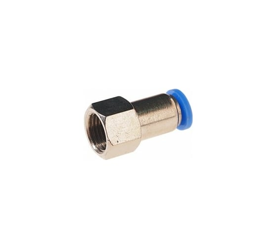 Фитинг для пластиковых трубок (4 мм; 1/8F) ROCKFORCE RF-SPCF04-01(2113)