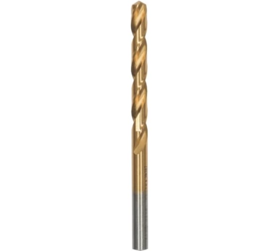 Сверло по металлу Профоснастка 3,7 мм HSS M2 TIN/135 DIN 338, 10 шт., №364 30202044