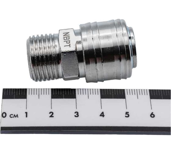 Быстроразъемное соединение (брс) европа внешняя резьба 1/2 sm сталь NBPT 58794