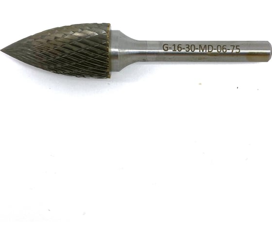 Борфреза G-16-30-MD-06-75 Х-образная насечка Sekira 00-00020960
