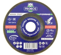 Круг гибкий зачистной Forming СF657 CERAMIC, T27, 125х3х22 мм, P36, 20 шт PROBOS 65751741-20