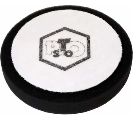 Полировальный диск на липучке PRO.STO 180x30 мм мягкий черный JH-007-7F 003-00103