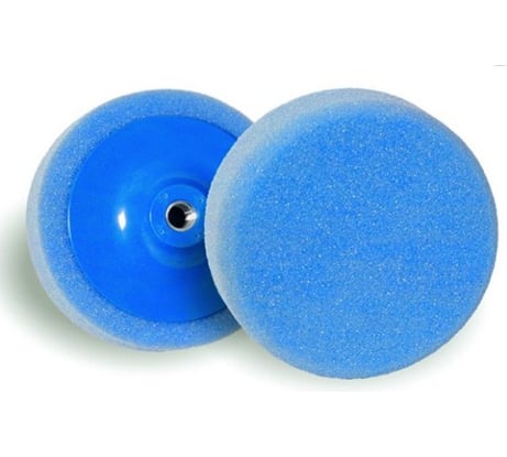 Полировальный диск на липучке PRO.STO 150x30 мм жесткий голубой JH-007-6FB 003-00018