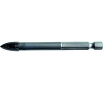 Сверло по кафелю 4 режущие кромки, Е 1/4", 5 мм 888 6864254