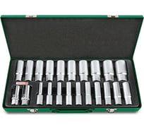 Набор головок глубоких 6-гранных 1/2"DR, 8-32 мм, 22 предмета, металлический кейс TOPTUL GAAD2202