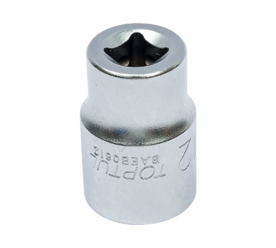 Головка торцевая 12-гранная 10 мм, 1/4"DR TOPTUL BAEB0810 1