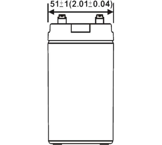 Аккумулятор для ИБП WBR UPS123606 F2 УТ-00001980
