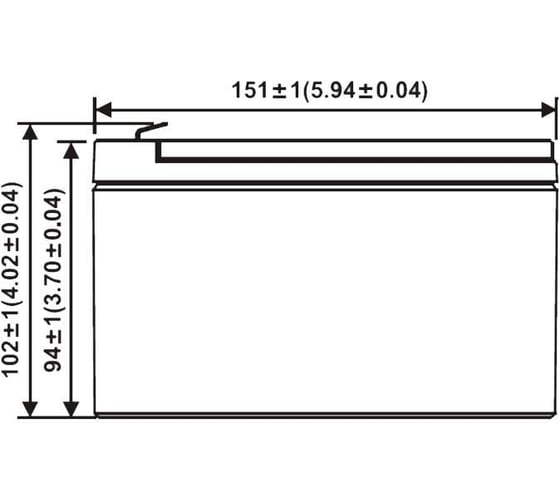 Аккумулятор для ИБП WBR UPS12580 F2 УТ-00001985
