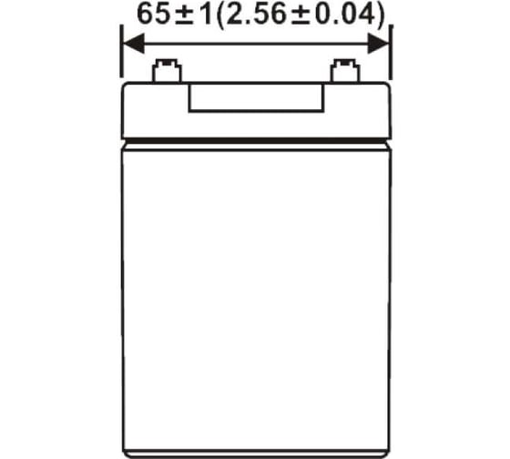 Аккумулятор для ИБП WBR UPS12580 F2 УТ-00001985