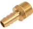 Штуцер Aist наружная резьба 3/8" - елочка 3/8" 90999140 00-00014410 2