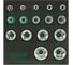 Набор головок 1/4"DR, 3/8"DR, 1/2"DR, 6EPR-32EPR, 16 предметов TOPTUL GABF1601 1