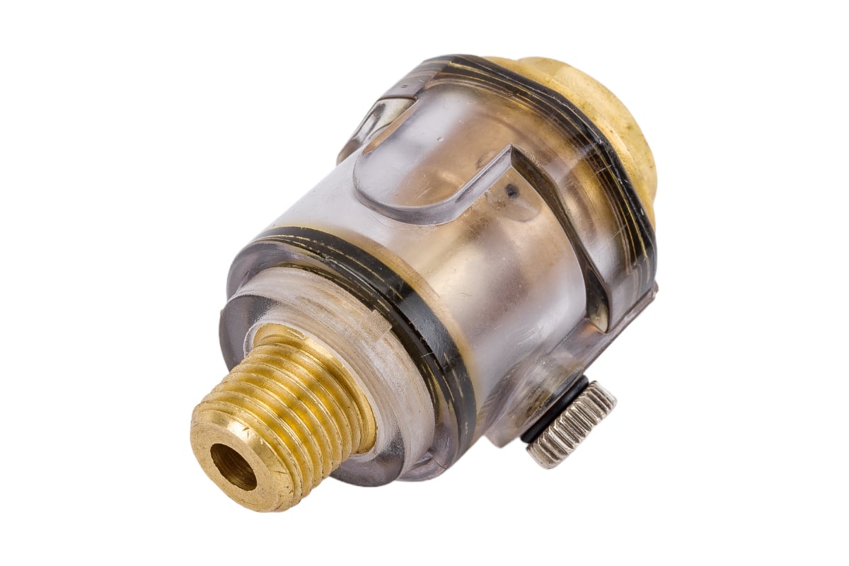 Линейный лубрикатор Aist 1/4 мини масленка для пневмоинструмента ...