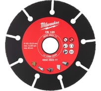 Диск карбидный по дереву и плаcтику CB 125x22.2 мм Milwaukee 4932492377