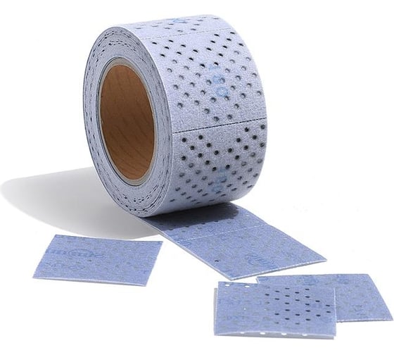 Шлифовальный материал CERAMIC L712T Ceramic 115 мм, 12 м, P180, на липучке с мультипылеотводом SUNMIGHT 77210 1