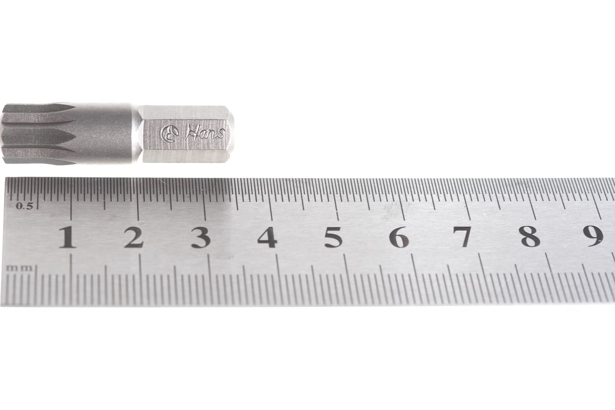 Двенадцатигранная короткая бита Hans XZN на 5/16" 10 мм 082-4M10 ...
