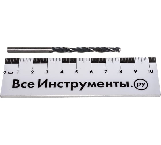 Сверло по металлу Туламаш цилиндрический хвостовик 4.3 мм Р6М5 ТМ 53247 1
