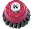 Щетка для дрели Proline 80 мм чашка М14 витая 32578 1